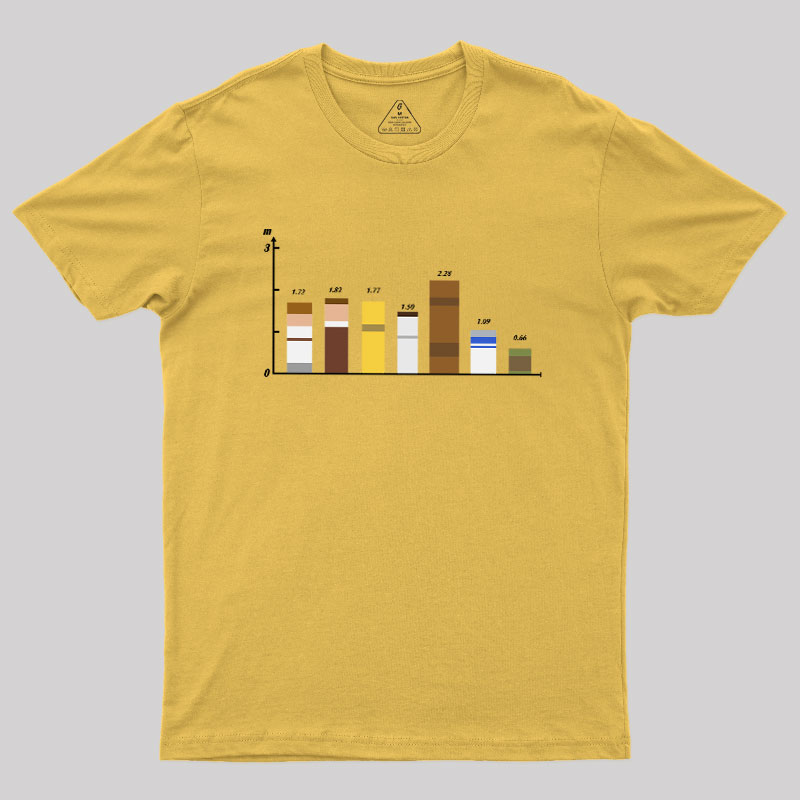 Height Wars Geek T-Shirt