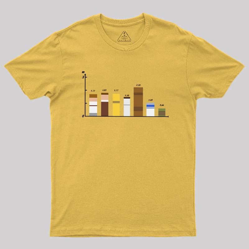 Height Wars Geek T-Shirt