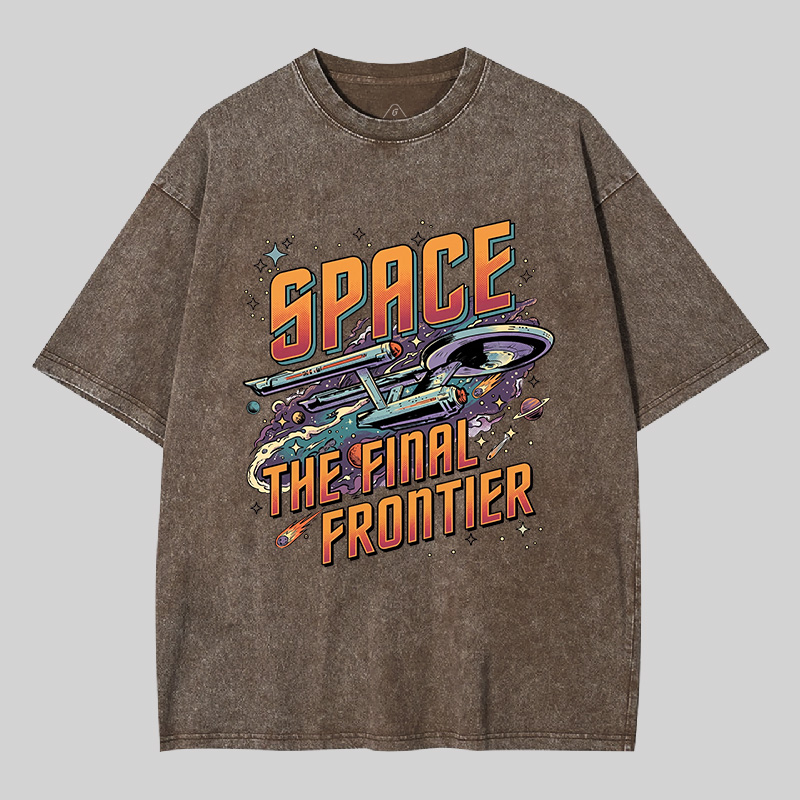 Final Frontier Geek Washed T-shirt