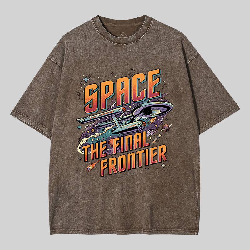 Final Frontier Geek Washed T-shirt