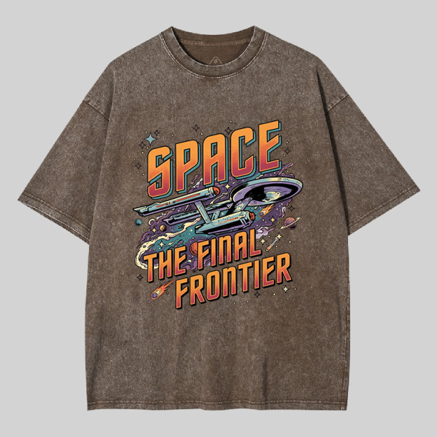 Final Frontier Geek Washed T-shirt