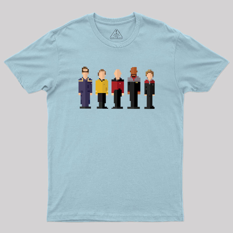 Spaceship Captains Geek T-Shirt