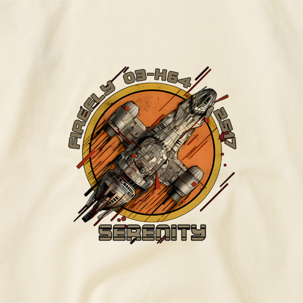 Firefly Junker Geek Retro Raglan T-Shirt