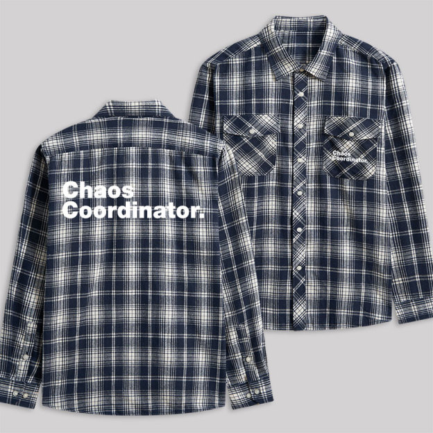 Chaos Coordinator Plaid Flannel Shirt