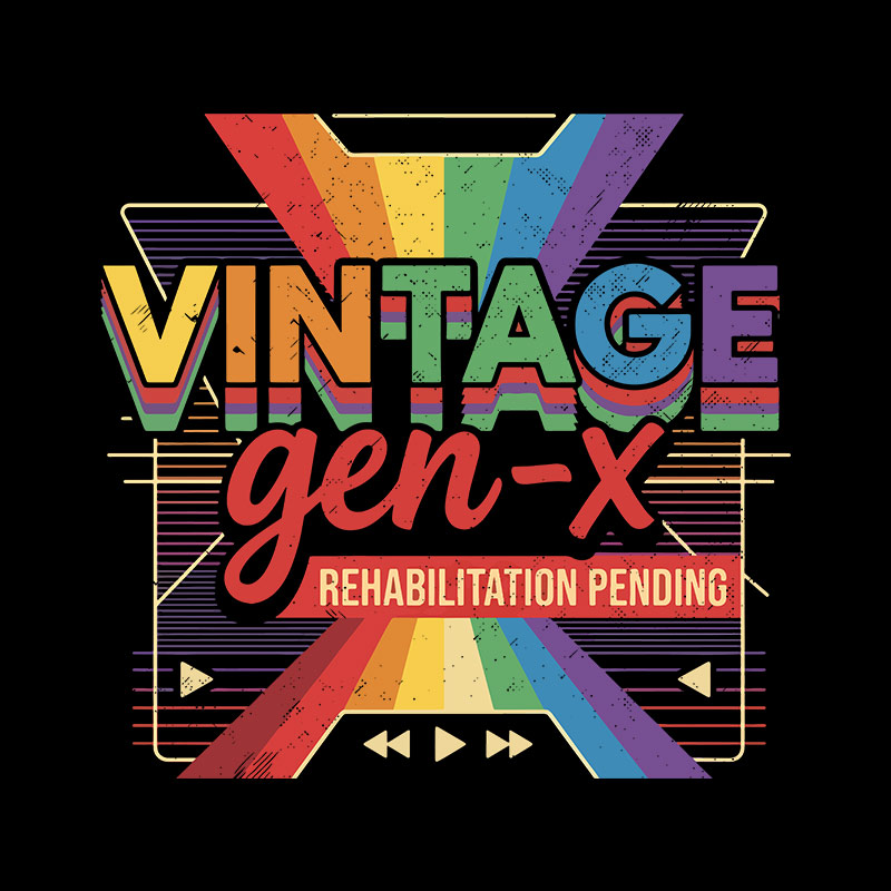 Vintage Gen-X Geek T-Shirt