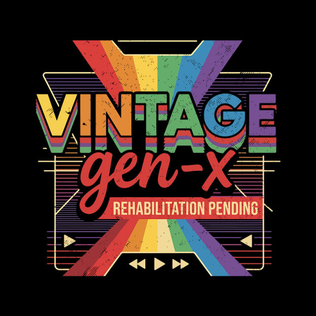 Vintage Gen-X Geek T-Shirt