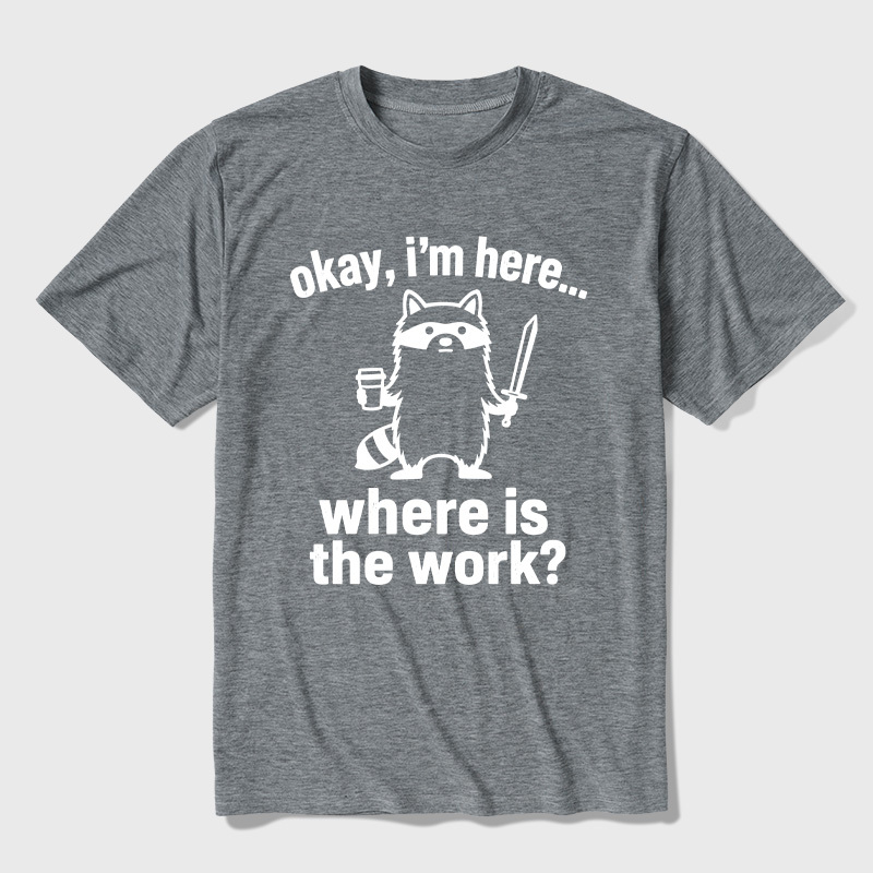 Tiny Hero Big Workload Ultra Soft Heather Tees