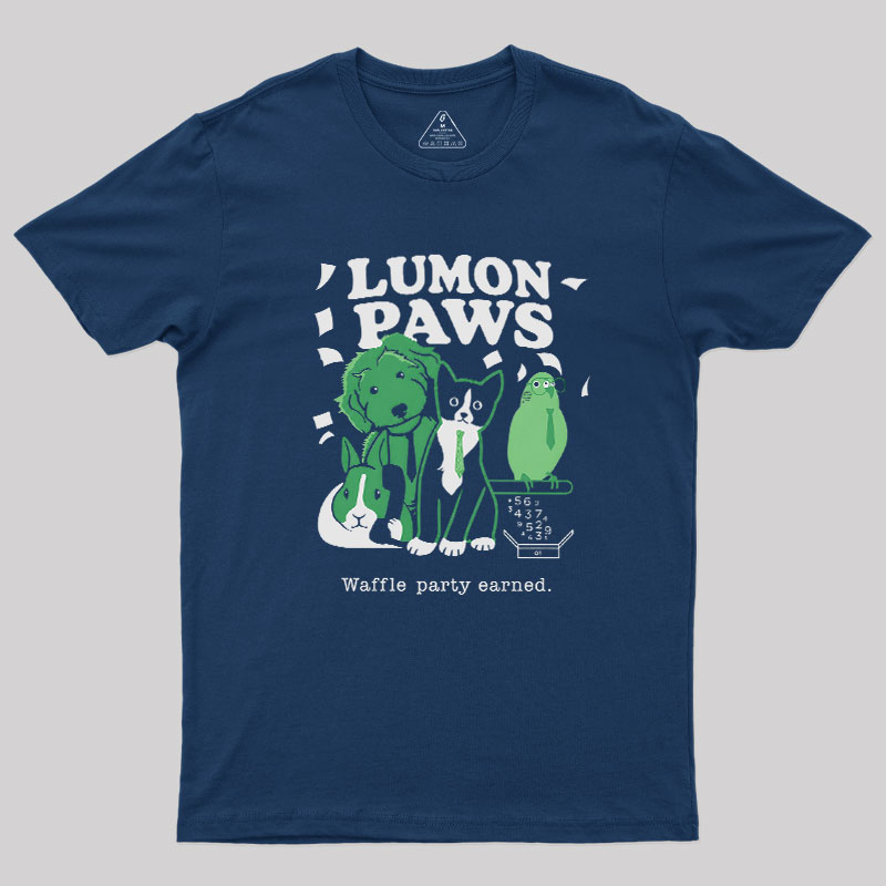 Lumon Paws Geek T-Shirt