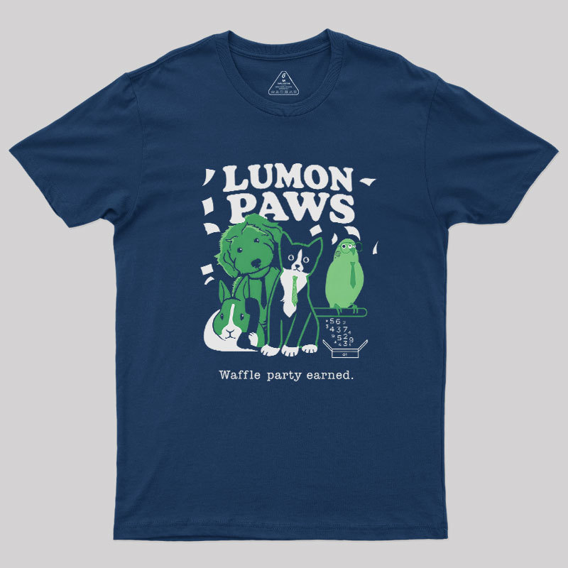 Lumon Paws Geek T-Shirt