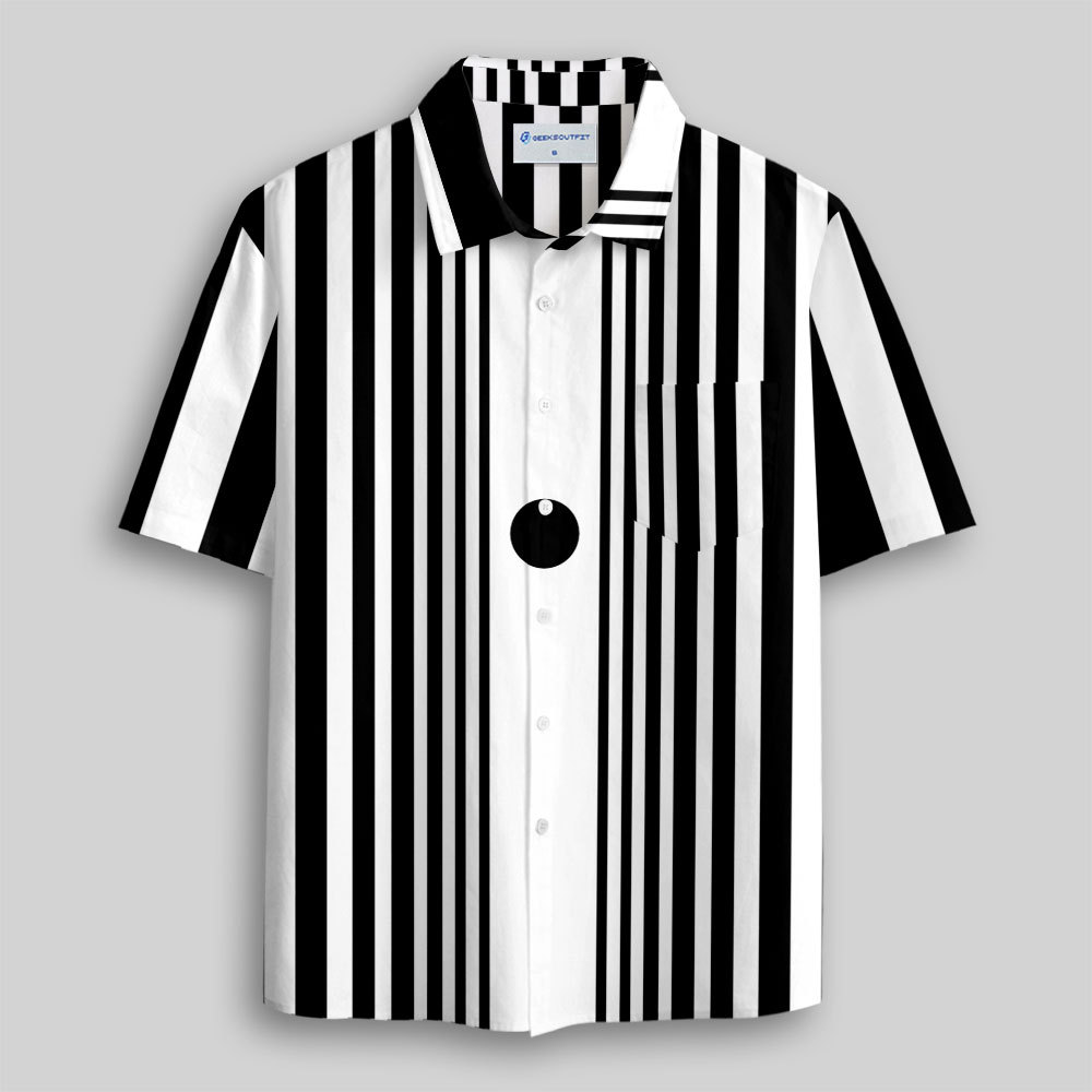Geeksoutfit Doppler Stripes Button Up Pocket Shirt for Sale