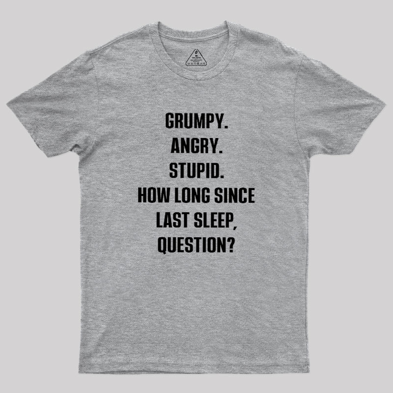 System Error Low Sleep Detected Geek T-Shirt