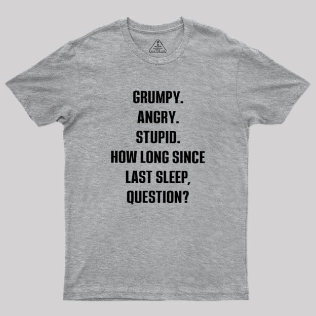 System Error Low Sleep Detected Geek T-Shirt