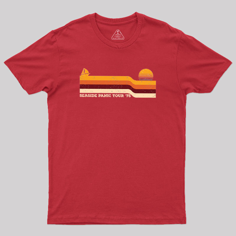 Seaside Panic Tour 75 Geek T-Shirt