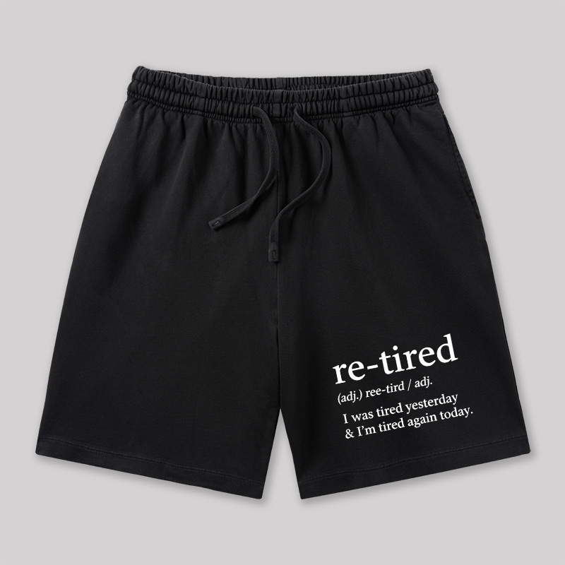 Definition Of Retired Geeky Washed Shorts