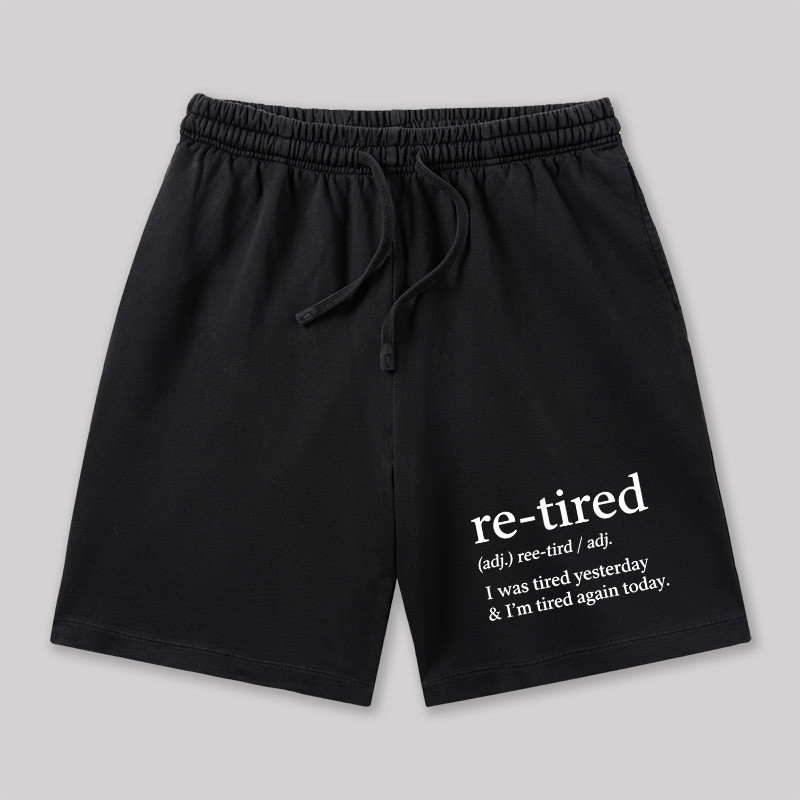 Definition Of Retired Geeky Washed Shorts
