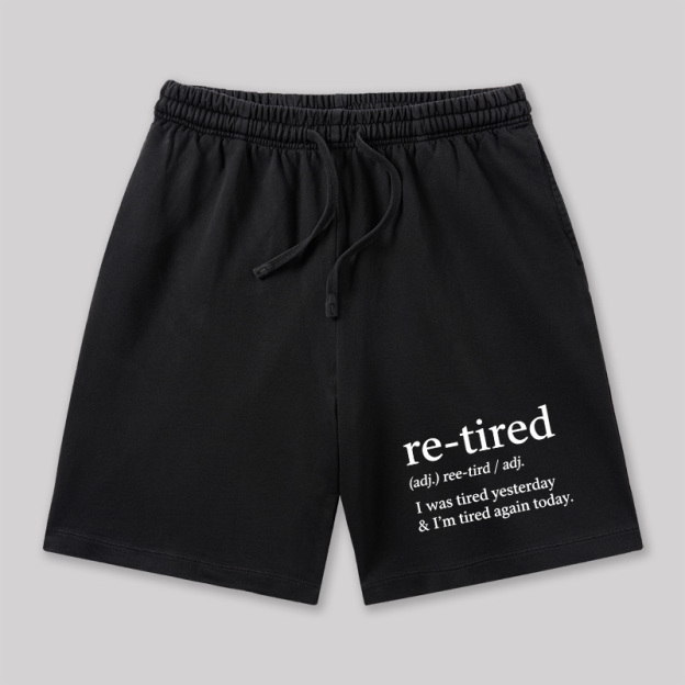 Definition Of Retired Geeky Washed Shorts