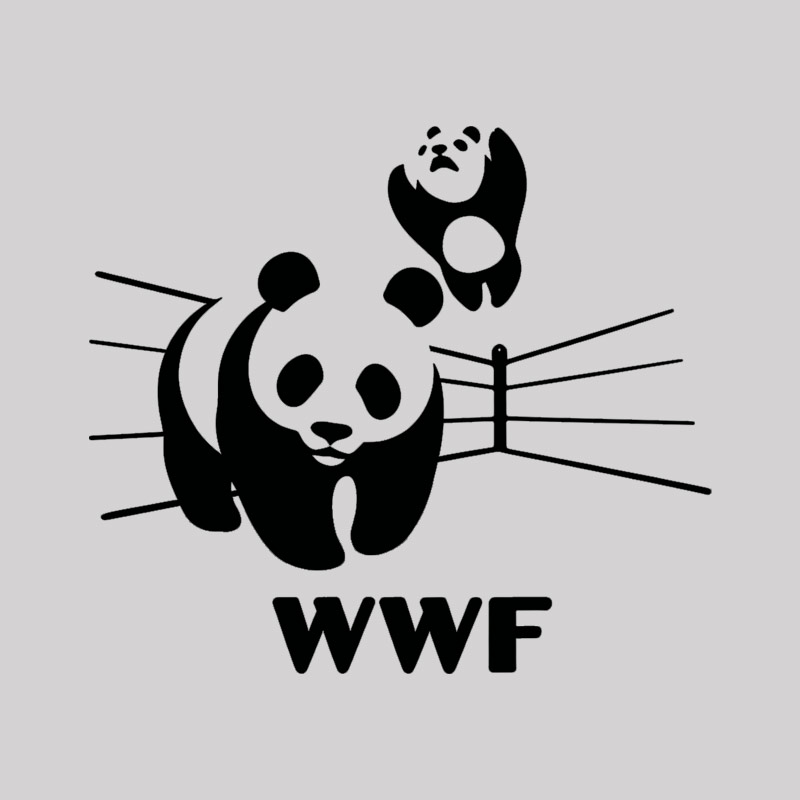Funny WWF Pandas Geek T-Shirt