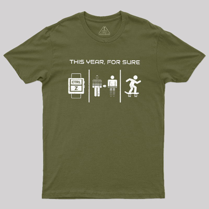 This Year For Sure Geek T-Shirt