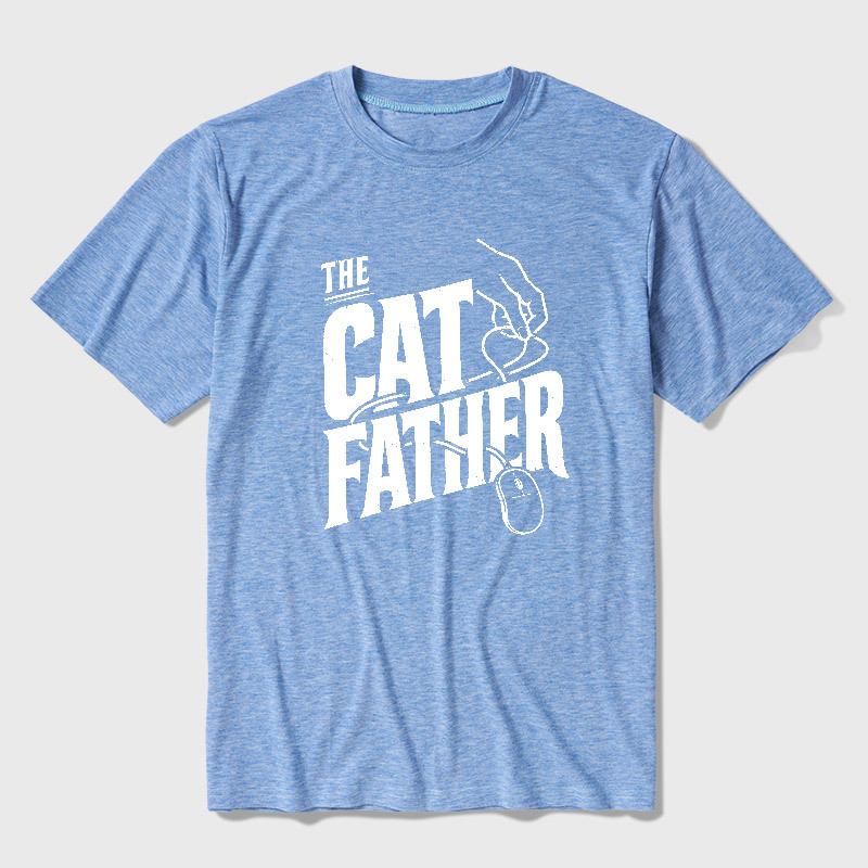 The Cat Father Ultra Soft Heather Tee