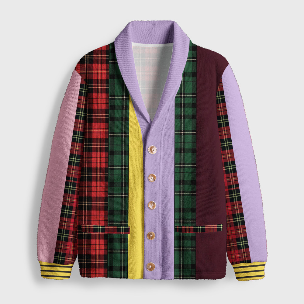 The 4th Doctor's Scarf · Time Lord Patchwork Geek Shawl Collar Cardigan