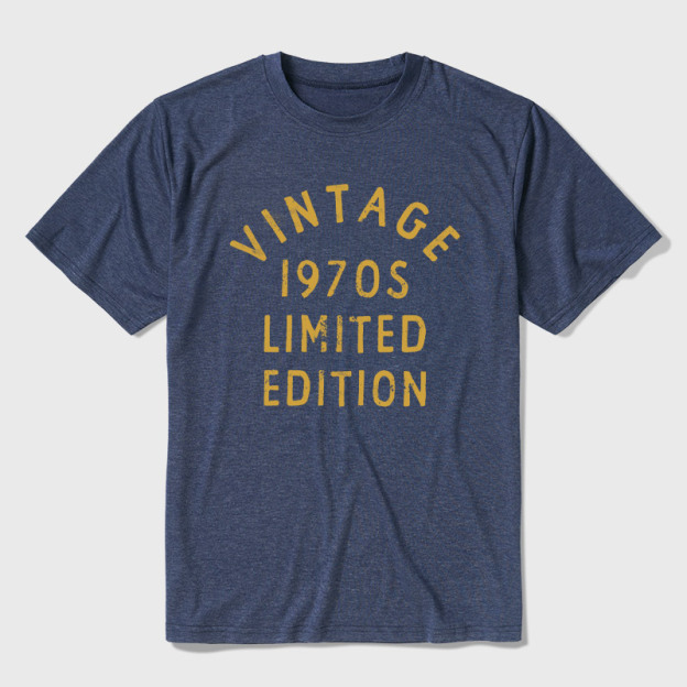 Vintage 1970s Limited Edition Ultra Soft Heather Tee
