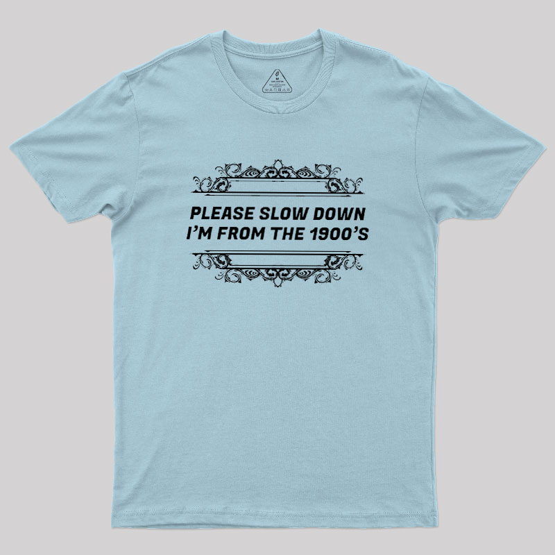 The 1900s Gentleman Geek T-Shirt