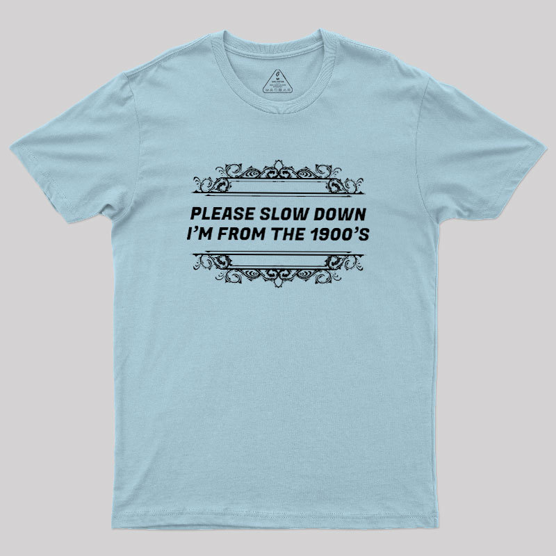 The 1900s Gentleman Geek T-Shirt
