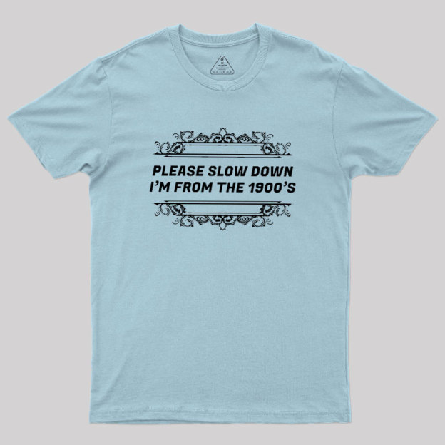 The 1900s Gentleman Geek T-Shirt