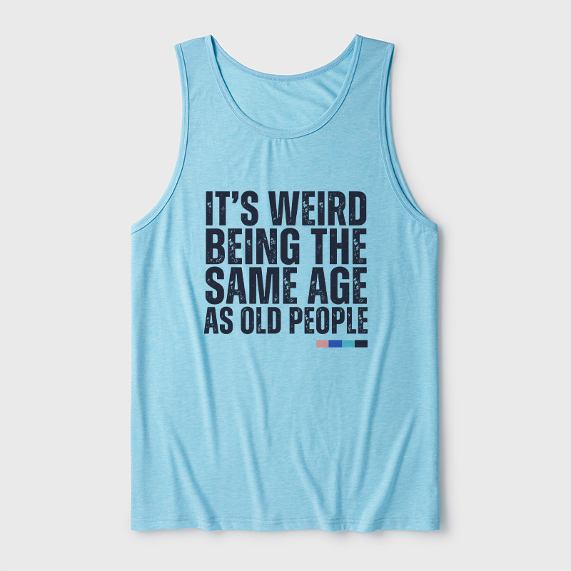 As Old People Ultra Soft Heather Tank