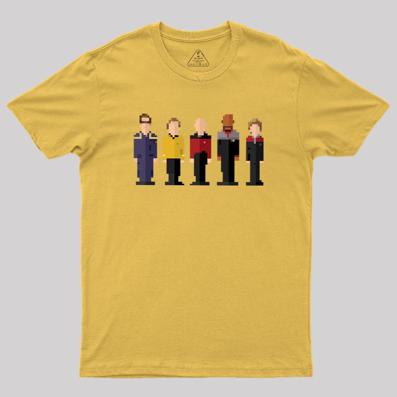 Spaceship Captains Geek T-Shirt