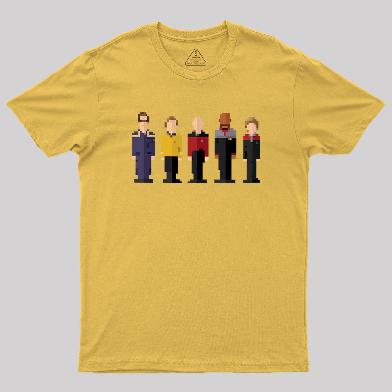 Spaceship Captains Geek T-Shirt