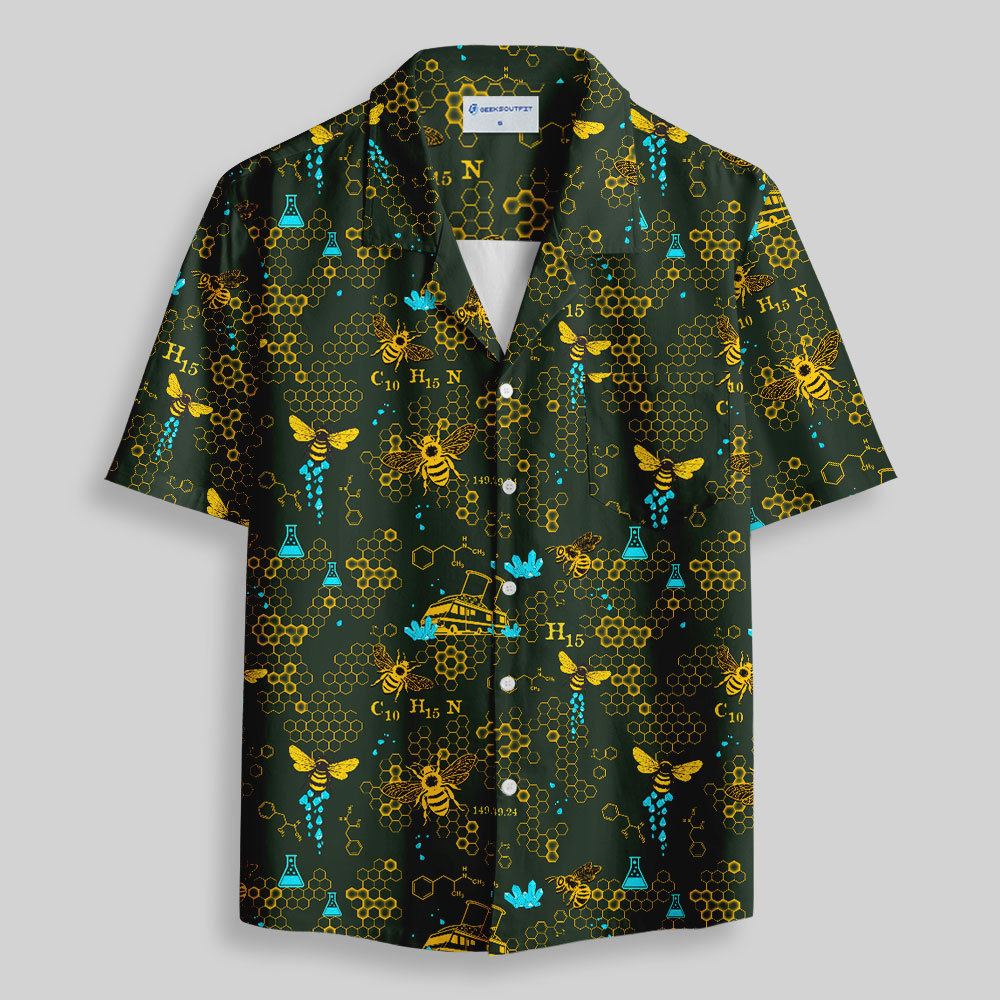 BioAlchemy Green Button Up Pocket Shirt