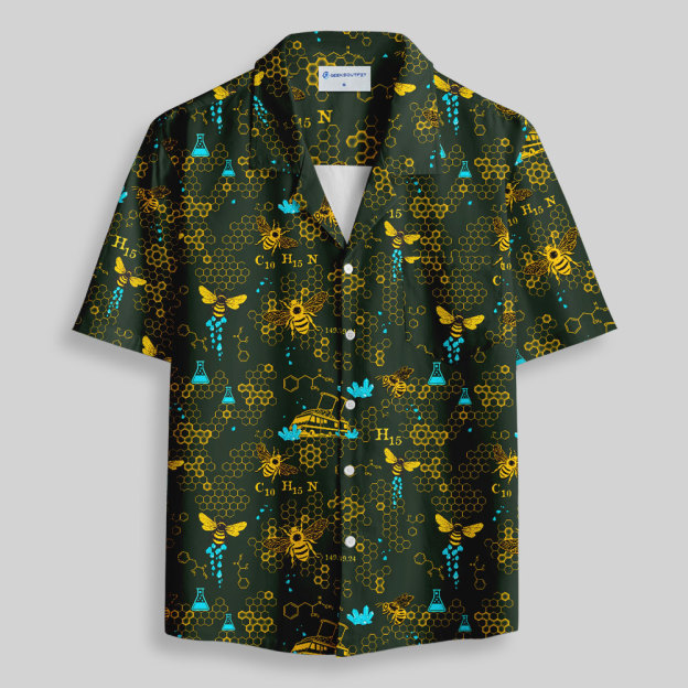 BioAlchemy Green Button Up Pocket Shirt