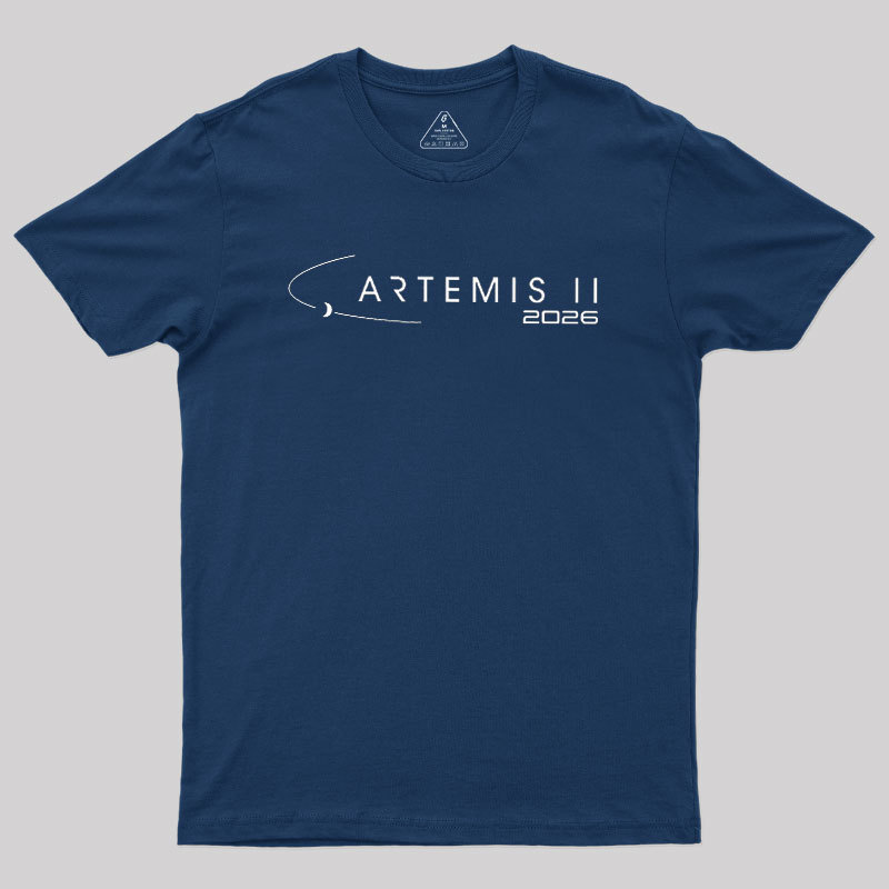 Artemis II 2026 Geek T-Shirt