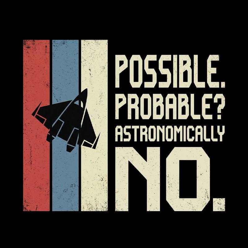 Astronomically No Geek T-Shirt