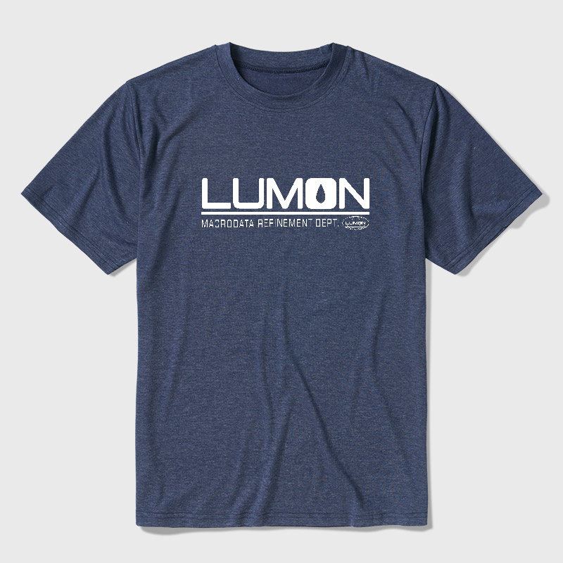 Lumon Macrodata Refinement Dept Ultra Soft Heather Tee