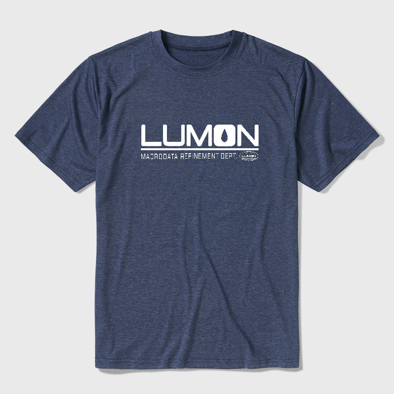 Lumon Macrodata Refinement Dept Ultra Soft Heather Tee
