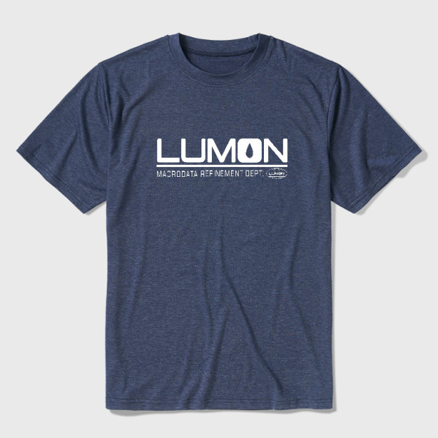 Lumon Macrodata Refinement Dept Ultra Soft Heather Tee