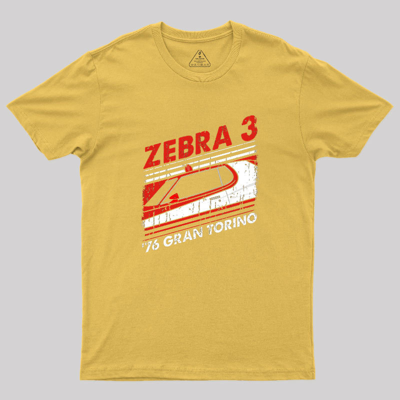 Zebra 3 Classic Geek T-Shirt