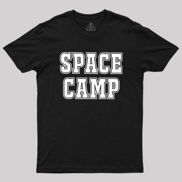 Retro 80s Space Camp University Style Geek T-Shirt