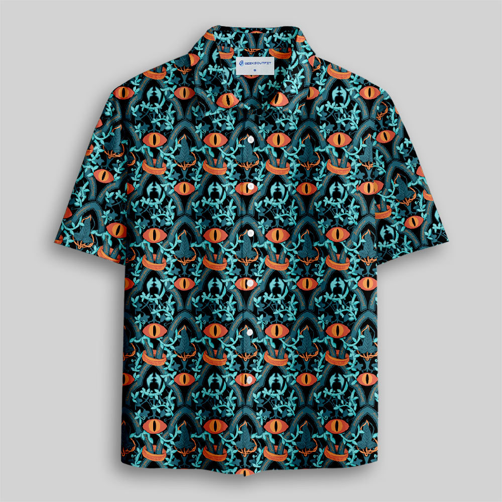 Eye of Sauron Button Up Pocket Shirt