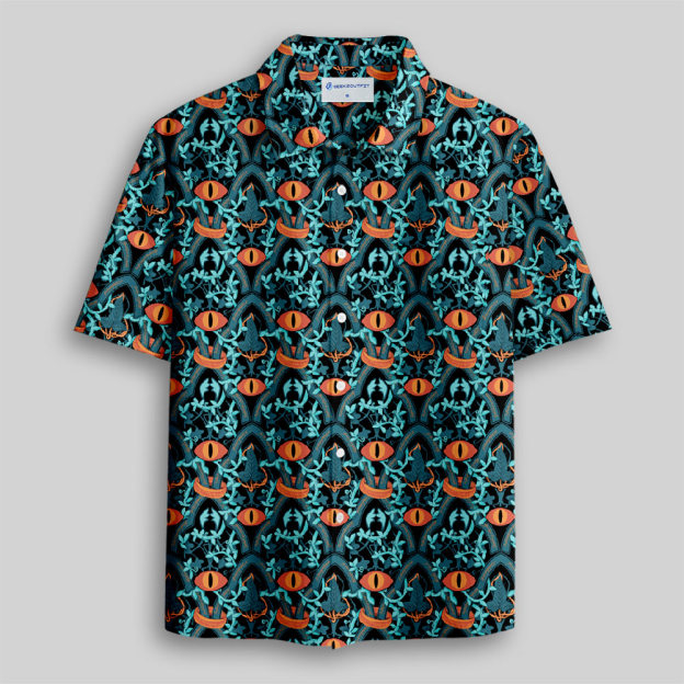 Eye of Sauron Button Up Pocket Shirt