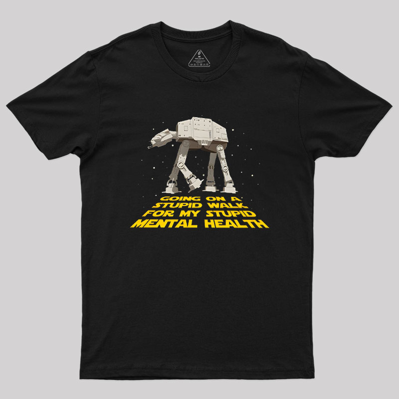 Imperial Walk Stupid Humor Geek T-Shirt