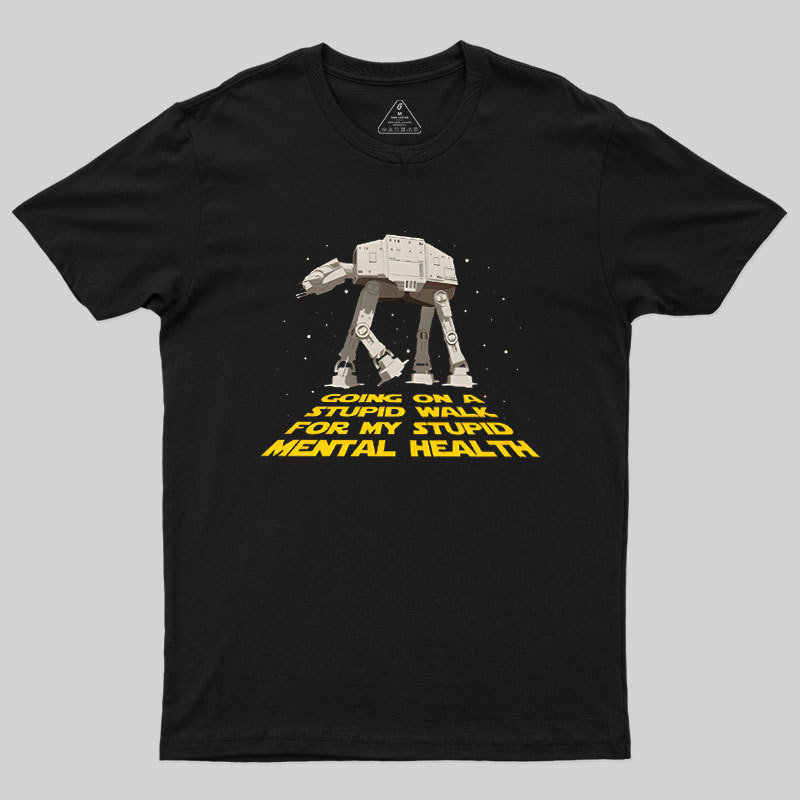Imperial Walk Stupid Humor Geek T-Shirt