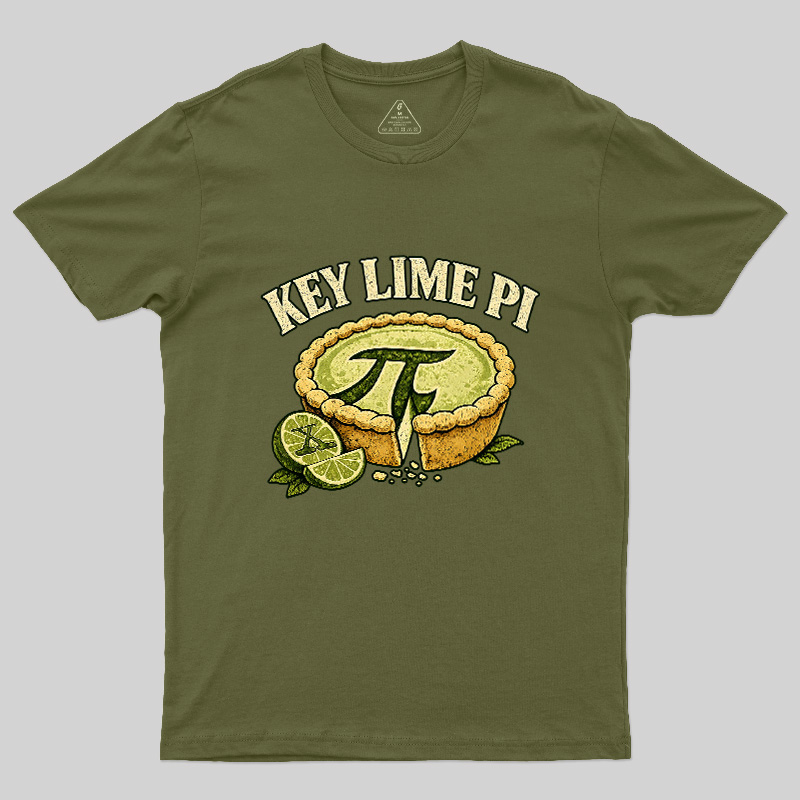 Key Lime Pi Math Geek T-Shirt