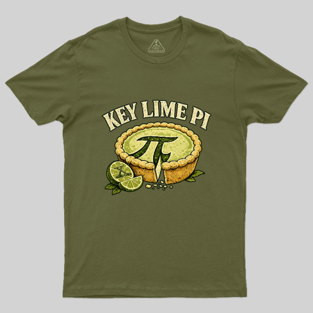 Key Lime Pi Math Geek T-Shirt