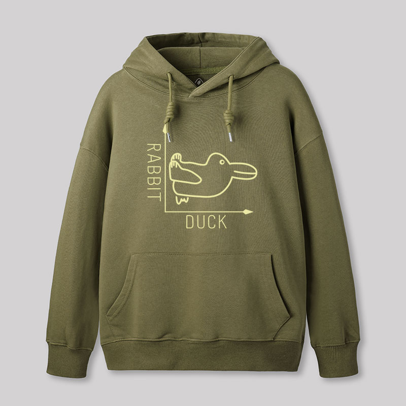 Rabbit or Duck Hoodie