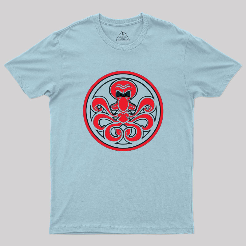 Octopus Who Hates Work Geek T-Shirt