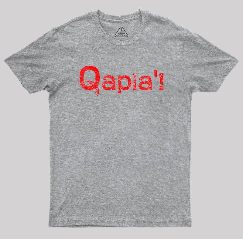 QAPLA'! Classic Geek T-Shirt