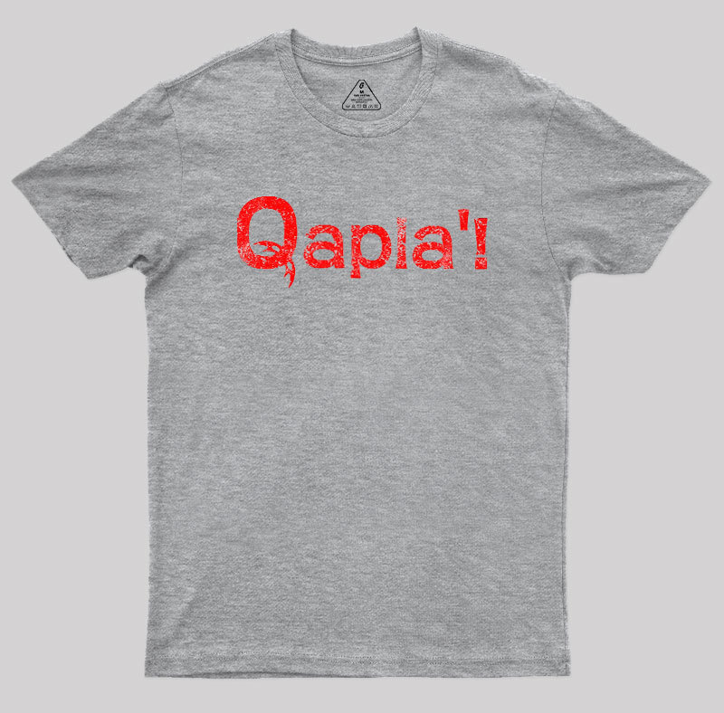 QAPLA'! Classic Geek T-Shirt